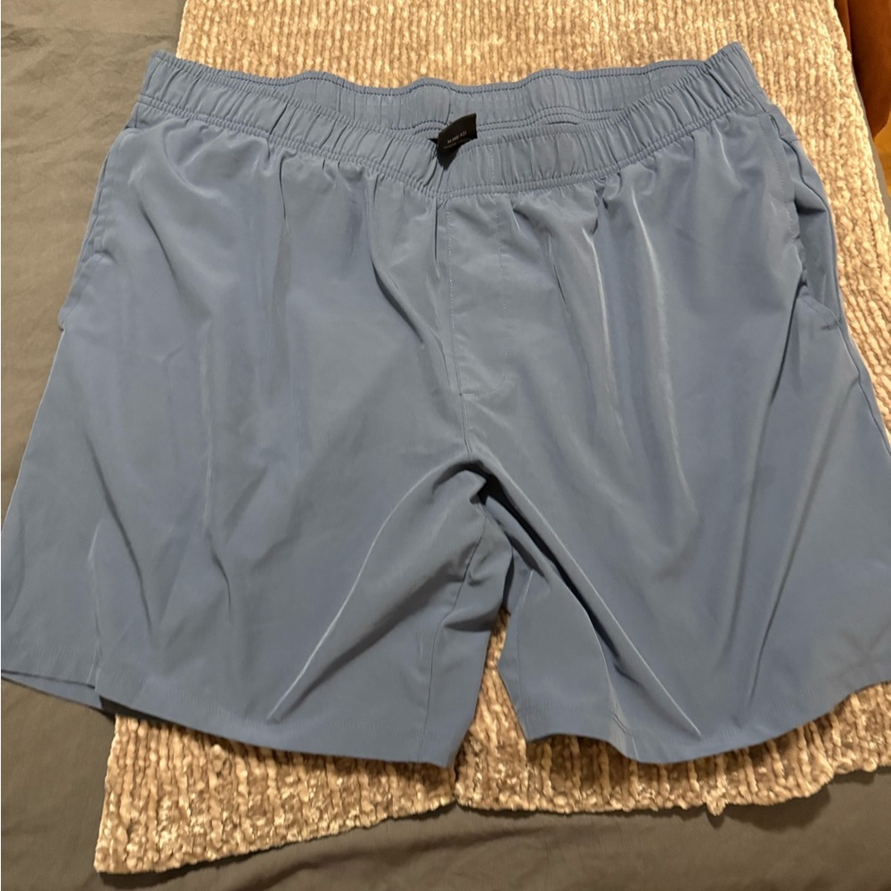 Athletic Works Men's Athletic Shorts - Blue